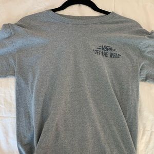 vans grey tshirt